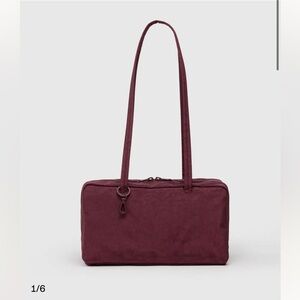 NWT Baggu Nylon Bowler Bag Color‎ Mahogany